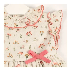 Online Vestido bebe flores Pradera Vestidos