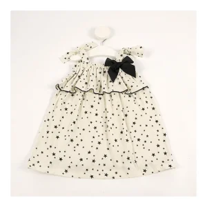 Discount Vestido infantil tirante lazo estrellas Vestidos