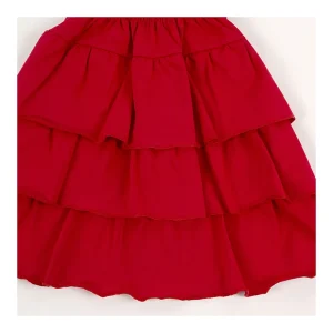 Outlet Vestido infantil volantes tirante Vichy Vestidos