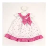 Sale Vestido Mario cuello volante lazo Vestidos
