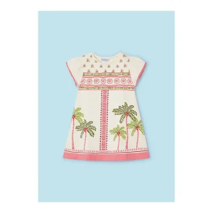 Online Vestido serigrafia Flamingo Vestidos