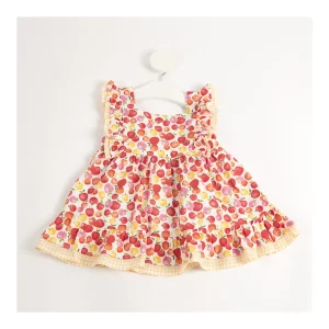Sale Vestido volantes manzanas Vestidos