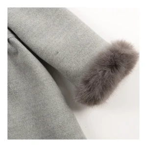 Fashion Abrigo paño con capucha Cazadoras Y Abrigos