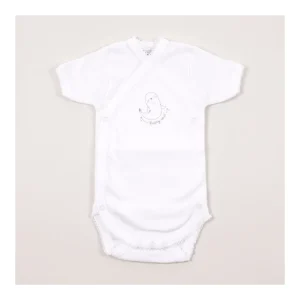 Sale Body cruzado manga corta foca Ropa Interior