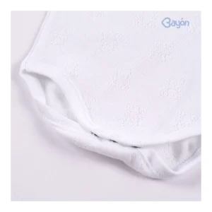 Outlet Body cuello americano calado ositos manga corta Ropa Interior