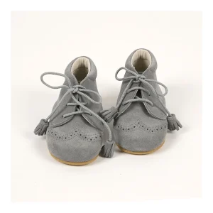 Fashion Bota inglesa flecos serraje Calzado