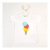 Hot Camiseta manga corta bebe helado Camisas, Camisetas Y Polos