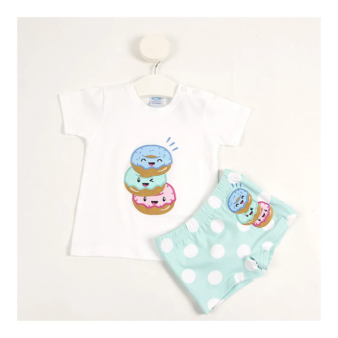 camiseta_manga_corta_bebe_2.webp Hot Camiseta manga corta bebe donuts Camisas, Camisetas Y Polos