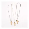 Discount Complemento Colgante con cruz de madera y detalle de Ángel Bautizo, Ceremonia Y Comunión