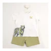 Outlet Conjunto 2 piezas algodón Monkey Conjuntos