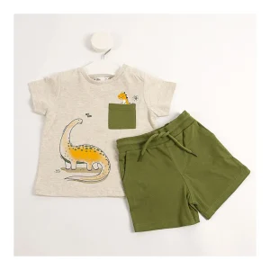 Clearance Conjunto 2 piezas algodón Monkey Conjuntos