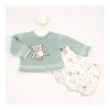 Fashion Conjunto 2 pzas. jersey osito Pololos Y Ranitas