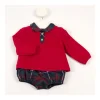 New Conjunto baby Casablanca Pololos Y Ranitas