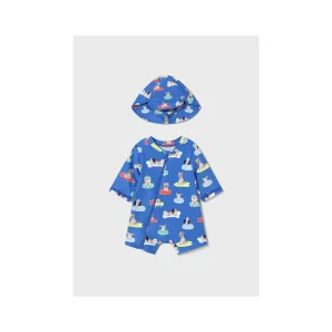 New Conjunto baño con gorro perritos Bañadores