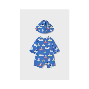 New Conjunto baño con gorro perritos Bañadores