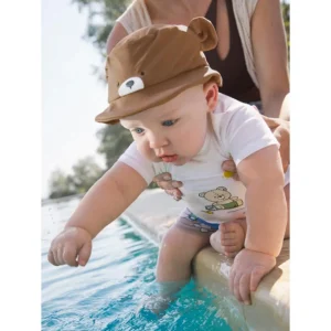 Online Conjunto baño y gorro ositos Bañadores