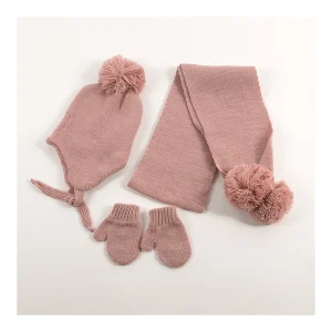 Online Conjunto bebe gorro, bufanda y manoplas Manoplas Y Gorros