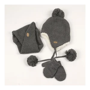 Hot Conjunto bebe gorro y cuello manoplas Manoplas Y Gorros