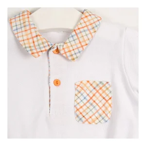 Discount Conjunto bebe polo con bermuda cuadros Pololos Y Ranitas