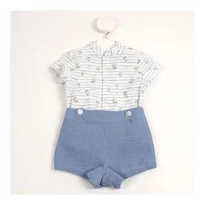 Sale Conjunto bebe Santorini Pololos Y Ranitas