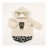 Fashion Conjunto Bloomer cuadros Pololos Y Ranitas