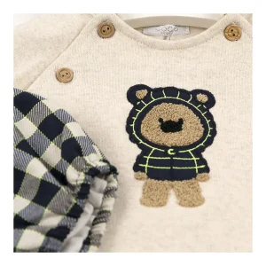 Fashion Conjunto Bloomer cuadros Pololos Y Ranitas