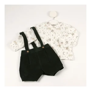 Best Conjunto camisa forest y peto micropana Pololos Y Ranitas