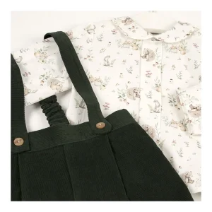 Best Conjunto camisa forest y peto micropana Pololos Y Ranitas