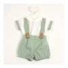 Clearance Conjunto camisa y peto tirantes Pololos Y Ranitas