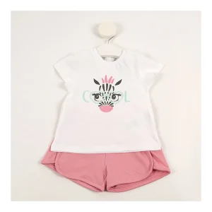 Discount Conjunto camiseta y bermuda Cebra Conjuntos