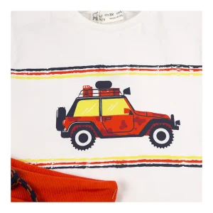 Clearance Conjunto camiseta y bermuda Coche Conjuntos