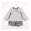 Online Conjunto jersey y pantalon cuadros Pololos Y Ranitas