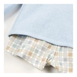 Clearance Conjunto jersey y pantalon cuadros Pololos Y Ranitas