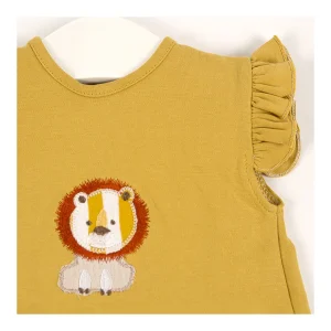 Clearance Conjunto niña braguita leon Pololos Y Ranitas