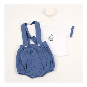 Clearance Conjunto niño ranita barco Pololos Y Ranitas