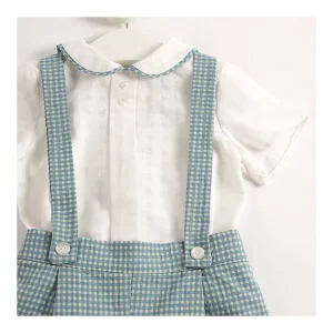 Best Conjunto 2p peto vichy Pololos Y Ranitas