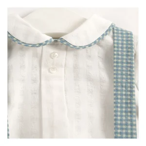 Best Conjunto 2p peto vichy Pololos Y Ranitas