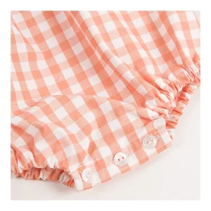 Fashion Conjunto 2p ranita cuadros Pololos Y Ranitas