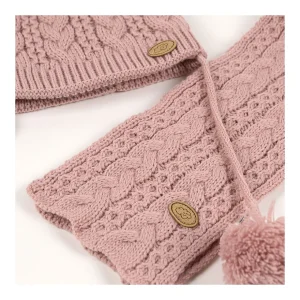 Best Conjunto 3p trenzas pompom Manoplas Y Gorros