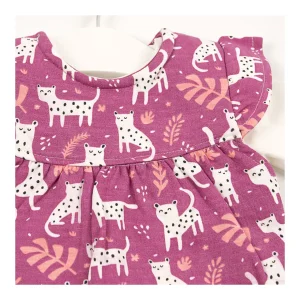 Clearance Conjunto peto gatitos y camiseta Conjuntos