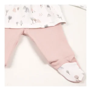 Fashion Conjunto polaina camiseta canesu BABIDU Lovely Conjuntos