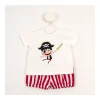 New Conjunto ranita camiseta niño Pirata Pololos Y Ranitas