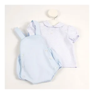 Hot Conjunto ranita con blusa topitos Pololos Y Ranitas