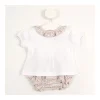 Discount Conjunto ranita y blusa flores Pololos Y Ranitas
