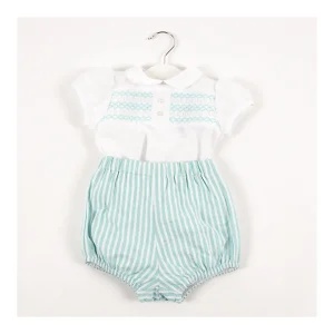 Clearance Conjunto ranita y blusa Smock Pololos Y Ranitas