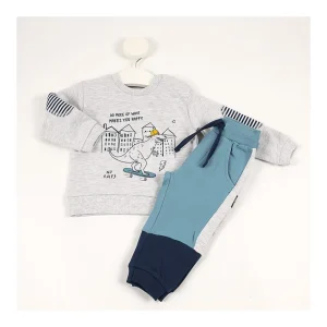 New Conjunto sudadera y pantalon dinosaurios Conjuntos