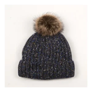 Clearance Gorro forrado pompom pelo Manoplas Y Gorros
