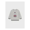 Clearance Jersey intarsia bordados panda Chaquetas Y Jerseys