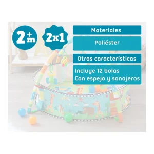 New Mantita de actividades 2 en 1 parque de bolas Juguetes