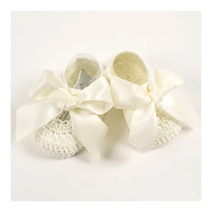 Best Patucos mercedita crochet lazo Calzado